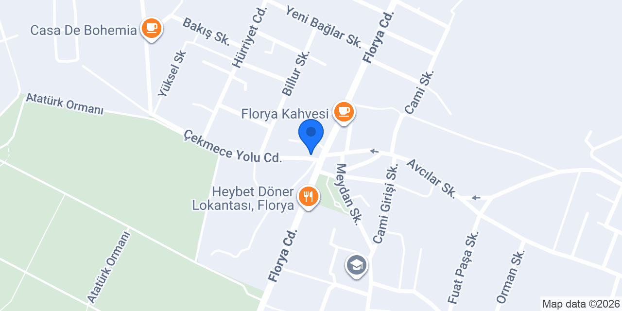Little Caesars - Florya Şubesi konumu