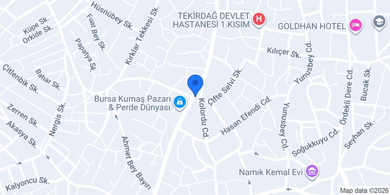 Türksoy Temizlik konumu