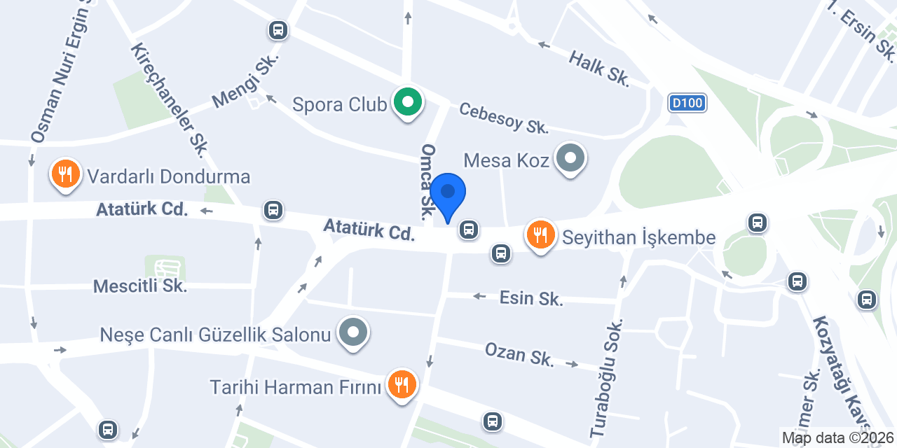 Görgülü Kozyatağı konumu