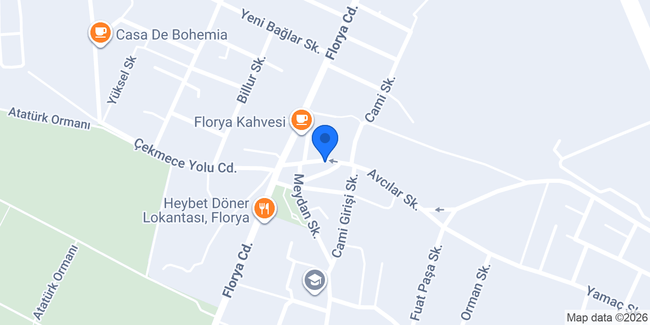 Florya Tatlıcısı konumu