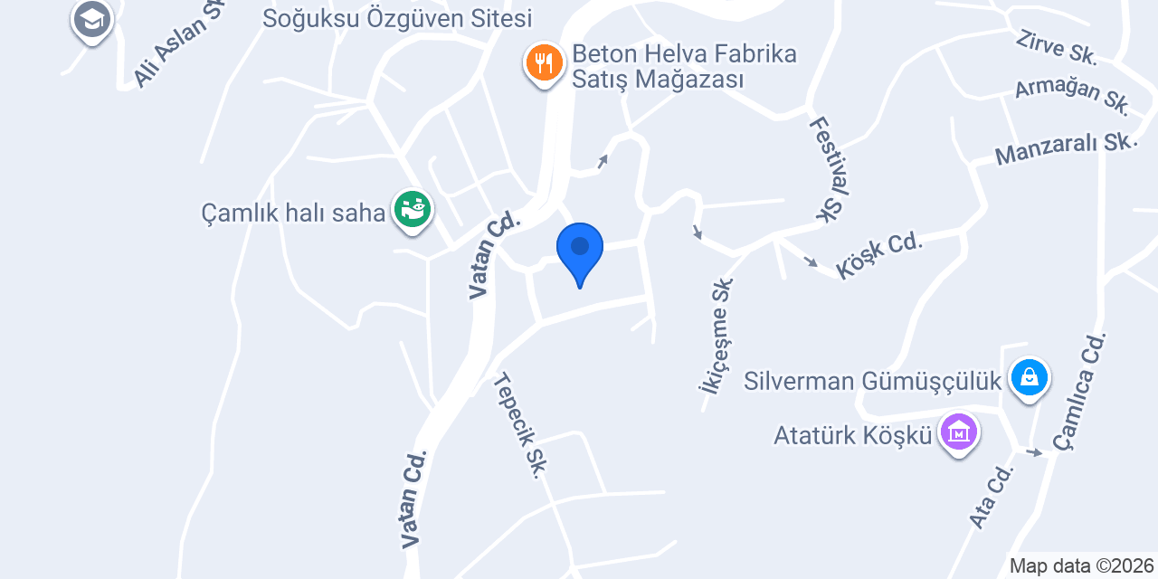 Miraç Bisiklet konumu