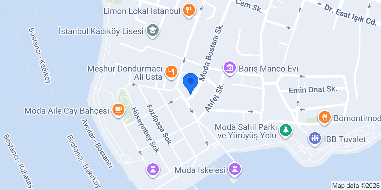 Sanat Esiri Kafe konumu