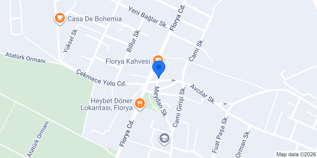 Florya Birecik Sofrası konumu