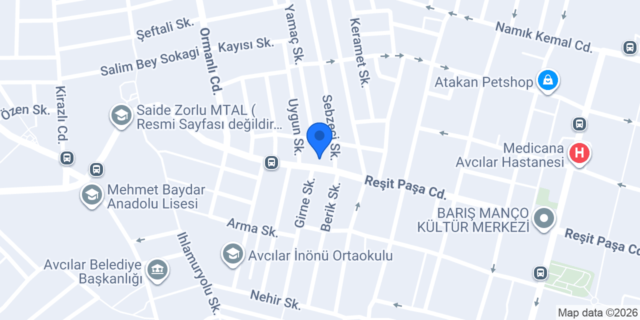 Günay erkek kuaförü konumu