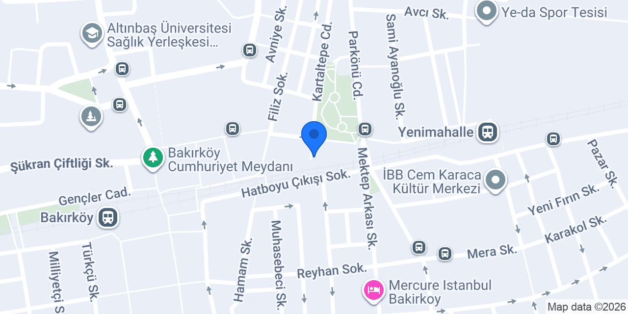 Ren Plus Suit Bakırköy konumu