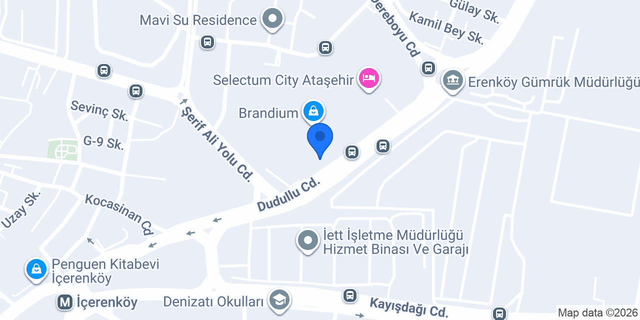 Kaffee Schütz Brandium Avm konumu