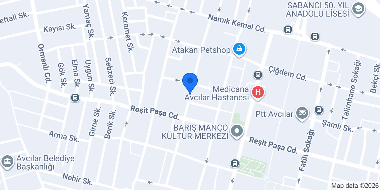 Erkan Yıldız Yapı Mimarlık konumu