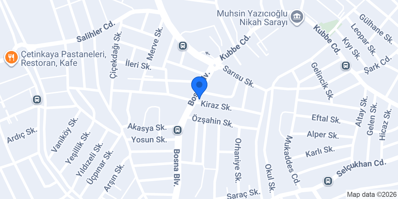 Bosna Eczanesi konumu