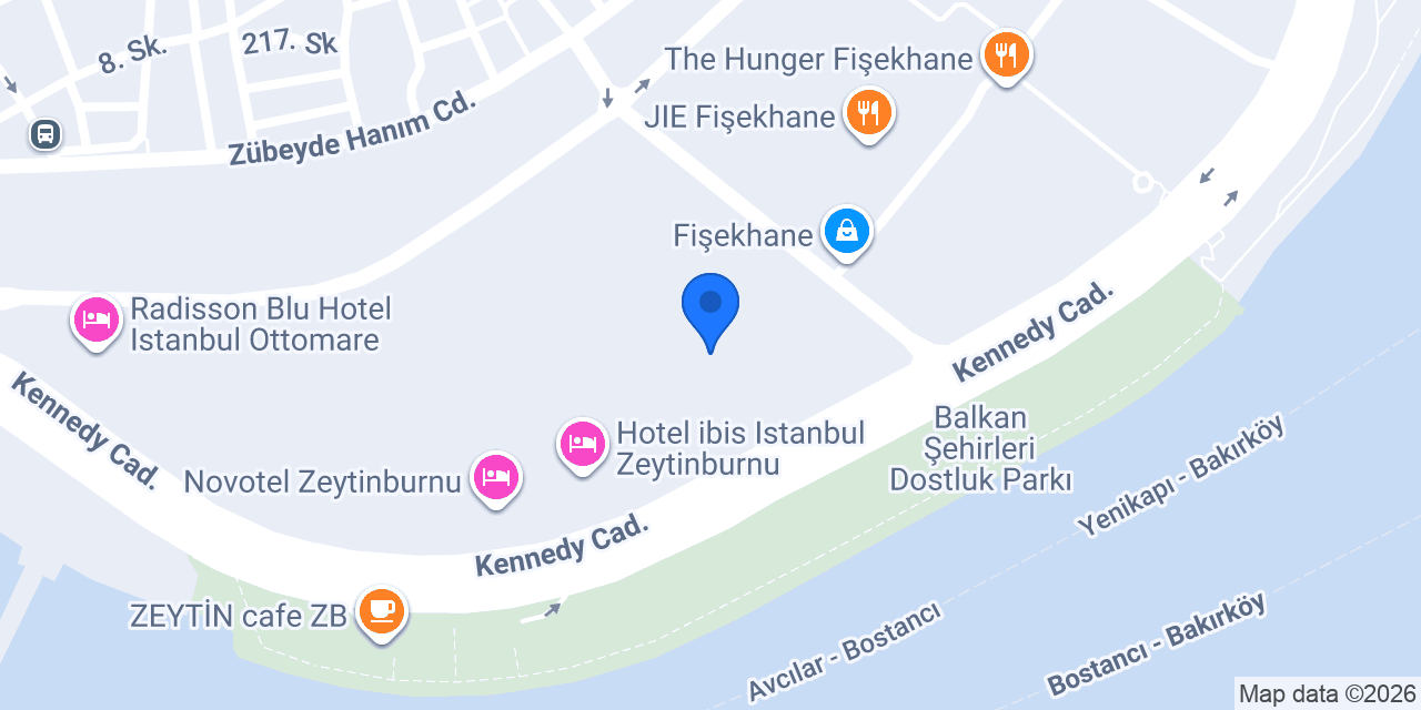 Fragrante Yedi Mavi konumu