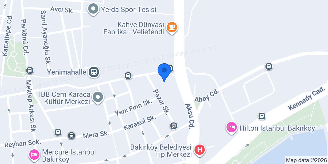 Diyetisyen Eda Aydın konumu