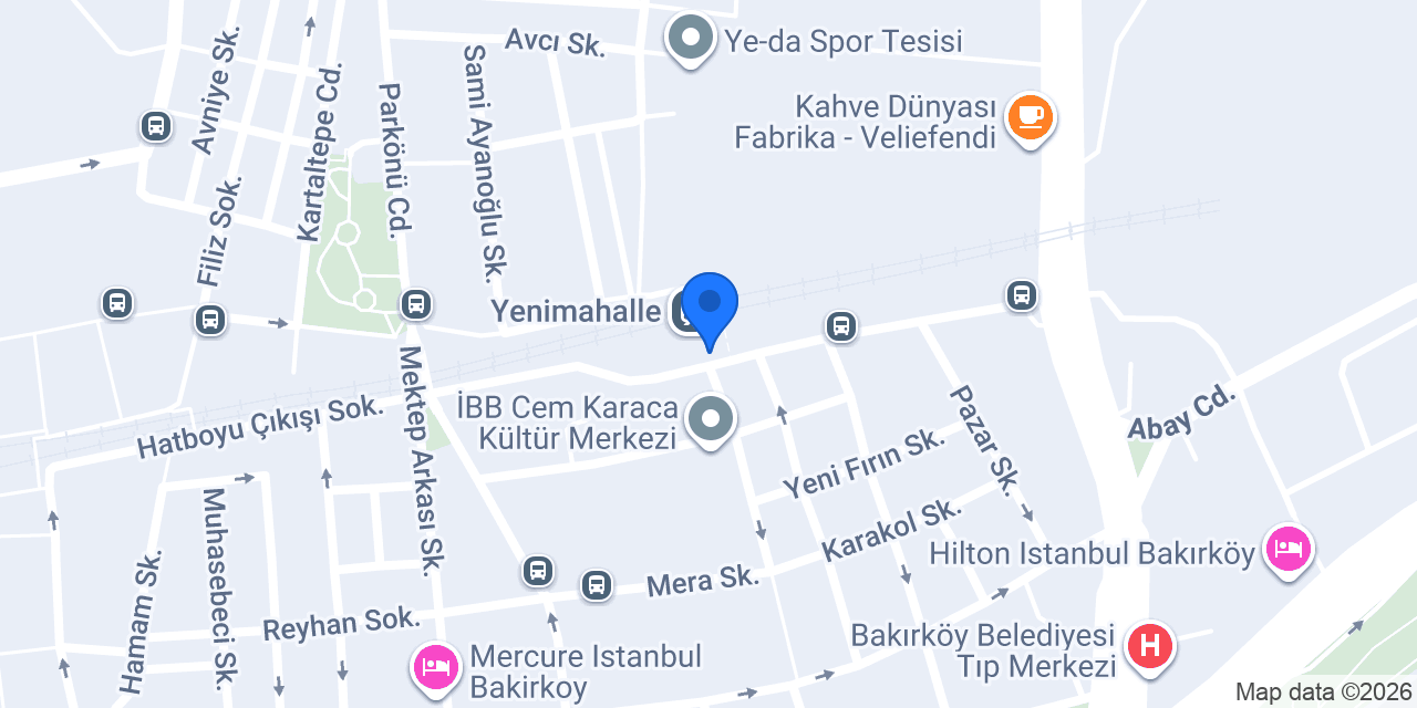 Erdemir et Bakırköy konumu