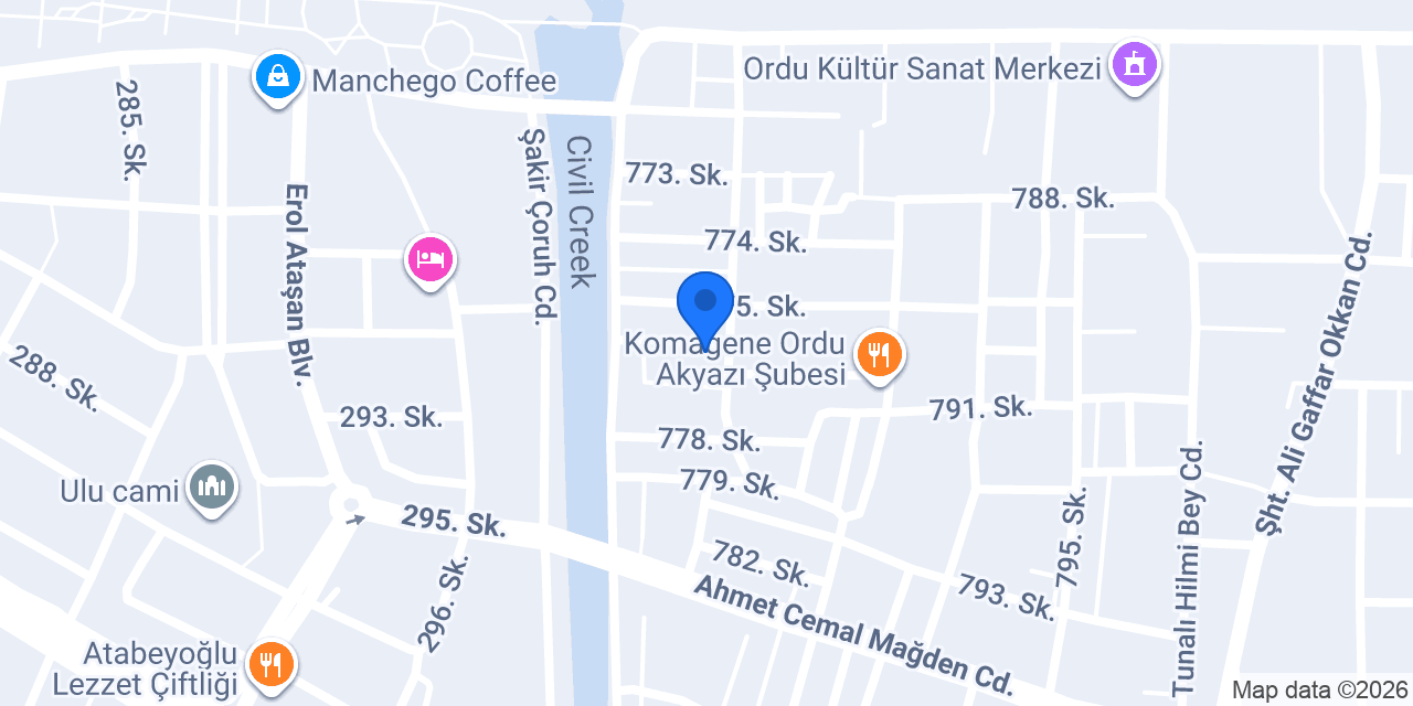 Keskin Yapı & Elektrik konumu