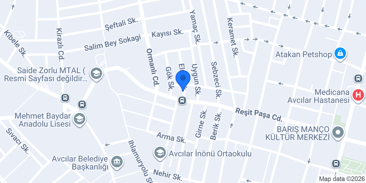 Meşhur Lahmacuncu Ato konumu