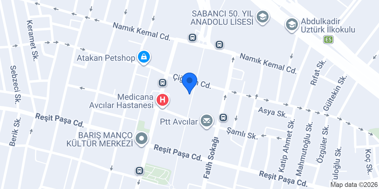 İlke Sürücü Kursu konumu