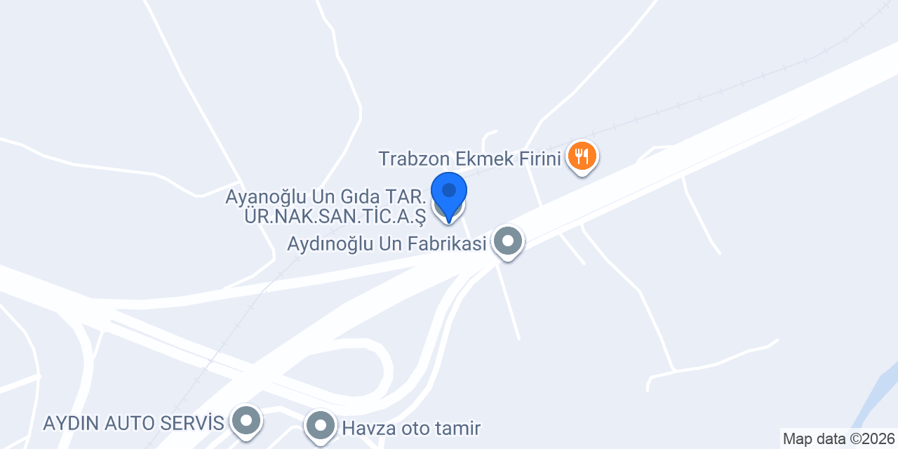 Ayanoğlu Un Gıda TAR.ÜR.NAK.SAN.TİC.A.Ş. konumu
