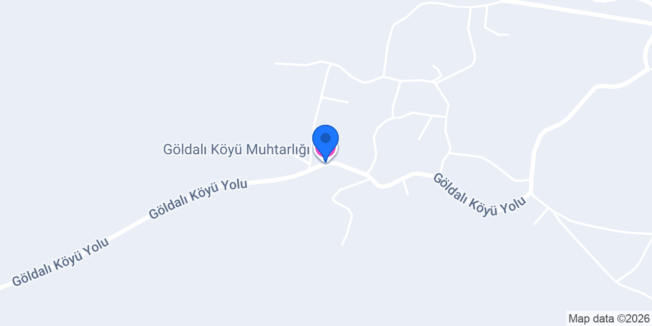 Göldalı Köyü Muhtarlığı konumu
