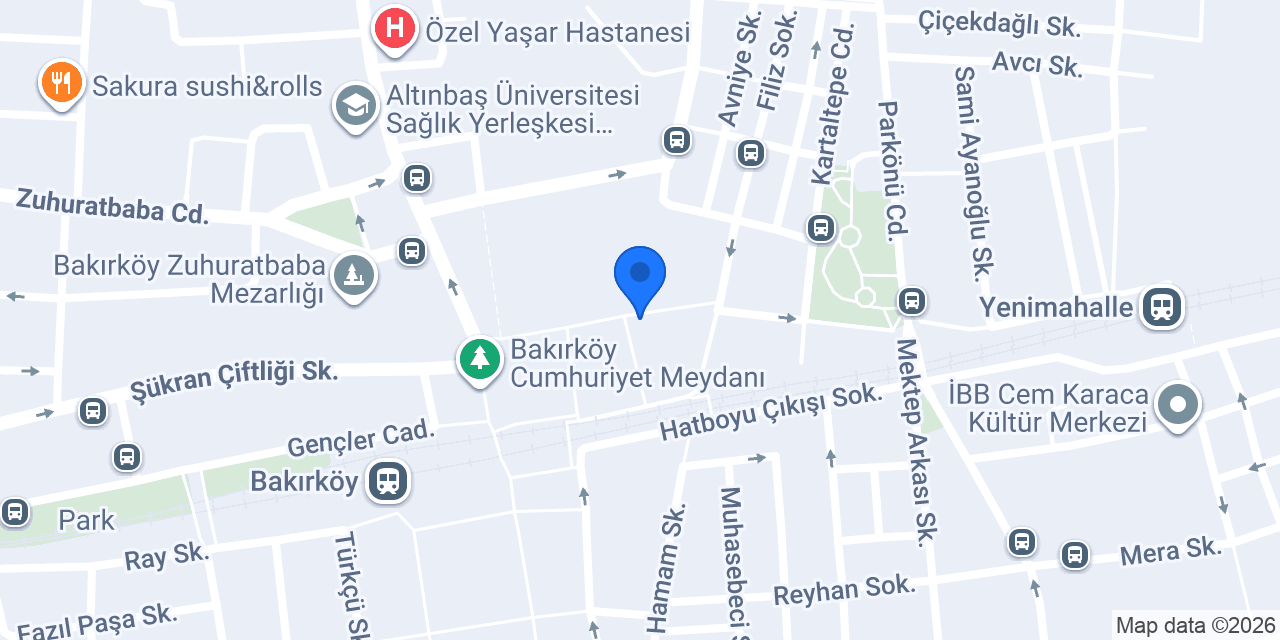 Meşhur Sarıyer Börekçisi konumu
