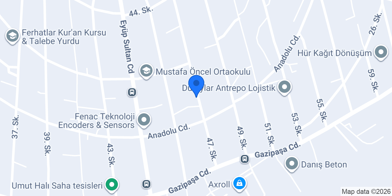 AKGÜN ASANSÖR konumu