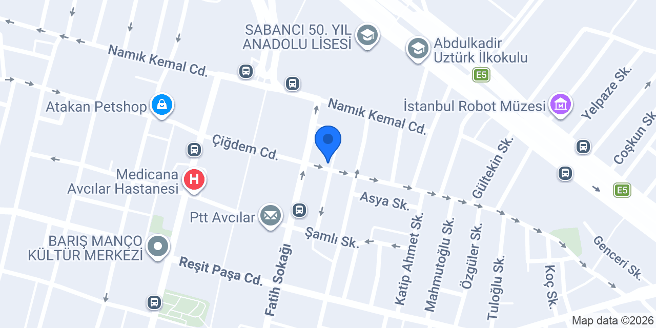 Kenez Veteriner Kliniği konumu