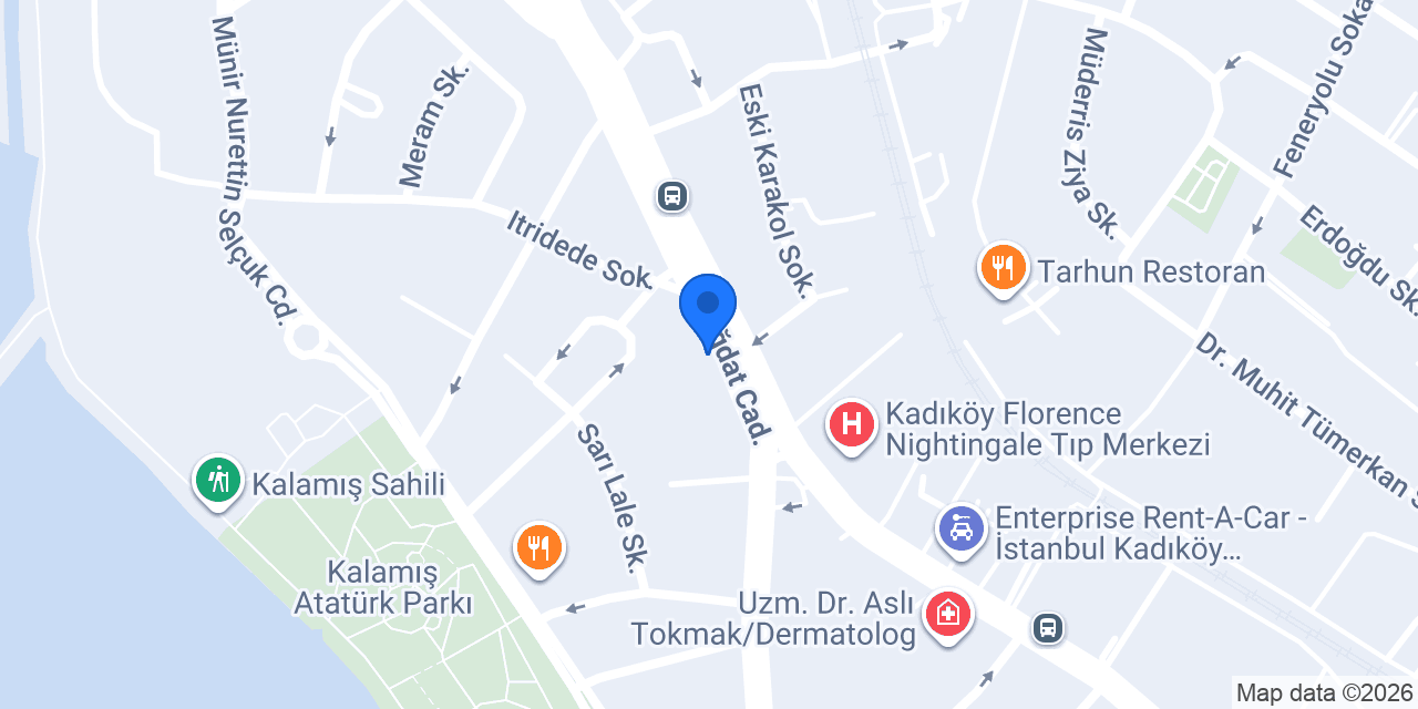 QNB Kızıltoprak Şubesi konumu