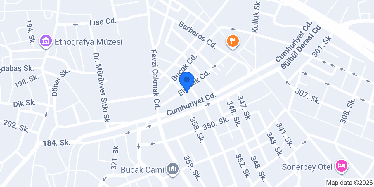 Emek Ofset Matbaacılık konumu