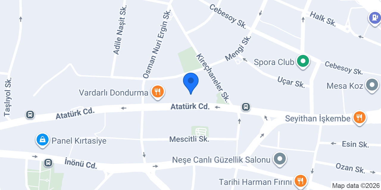 Yapı Kredi - Kozyatağı Atatürk Caddesi Şubesi konumu
