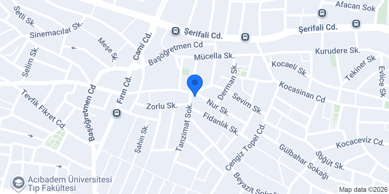 Moda Terzi Ataşehir konumu