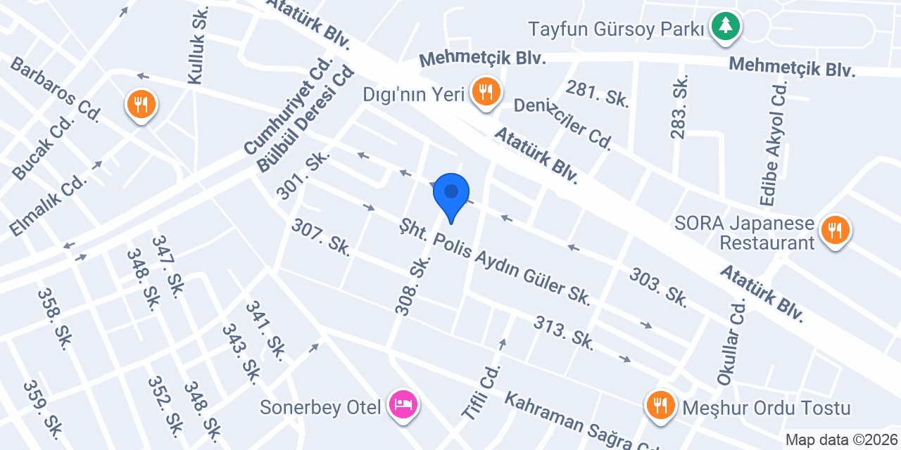 Doğuş Bisiklet konumu