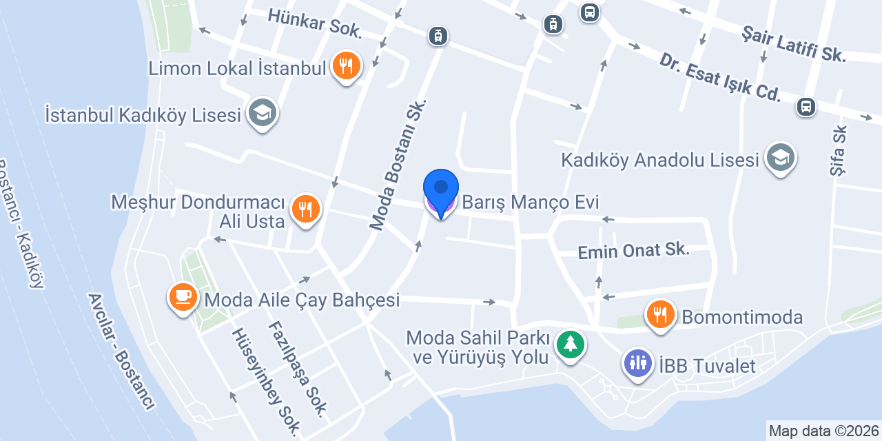 Barış Manço Evi konumu