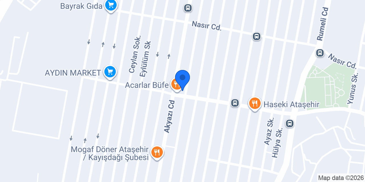 Aslar Büfe konumu
