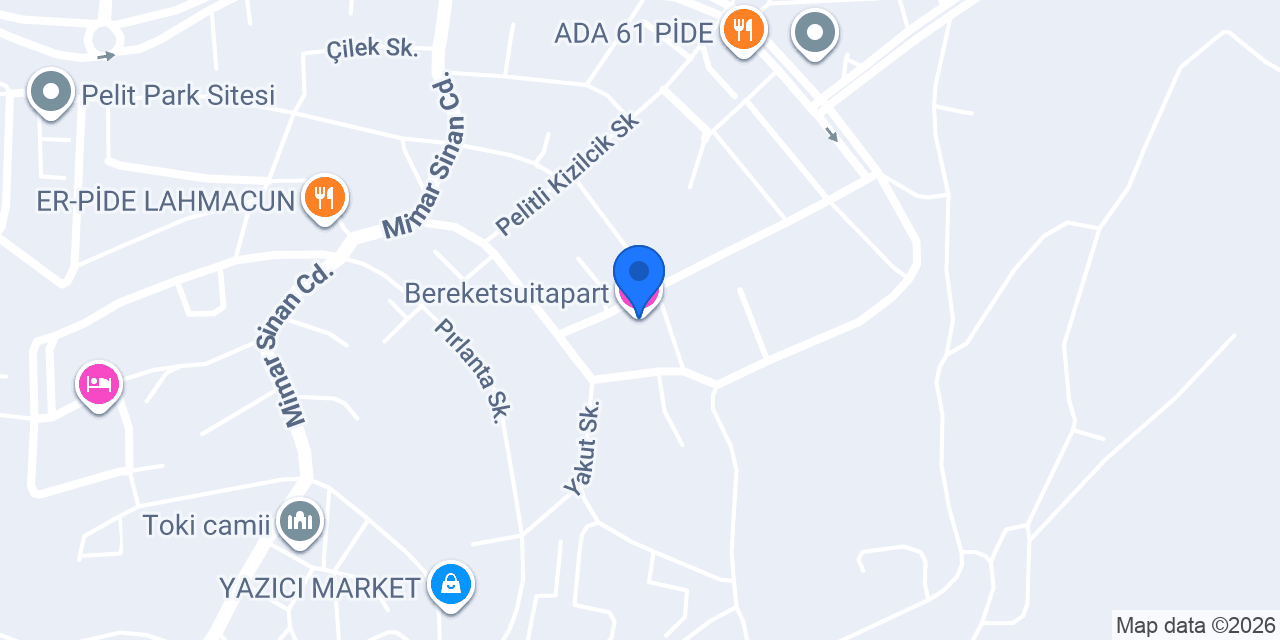 Bereketsuitapart konumu