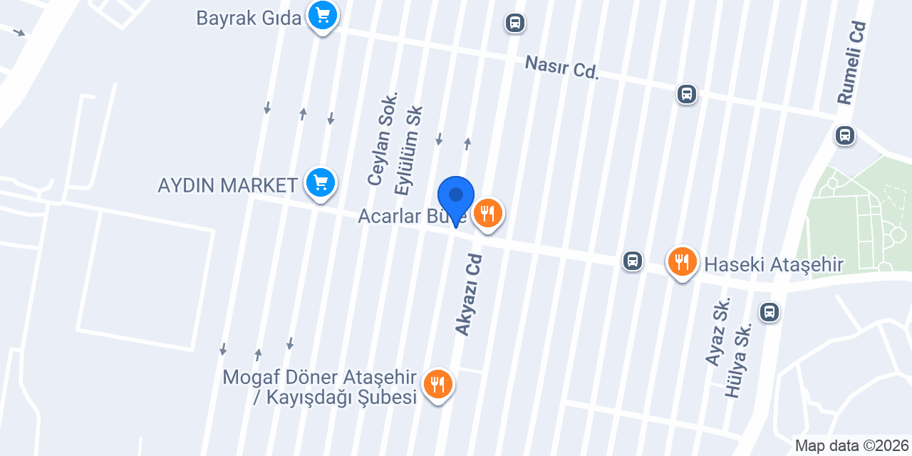 Avşar Tekel Shop konumu