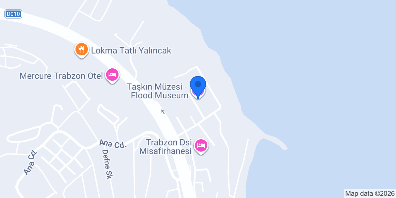 Taşkın Müzesi - Flood Museum konumu