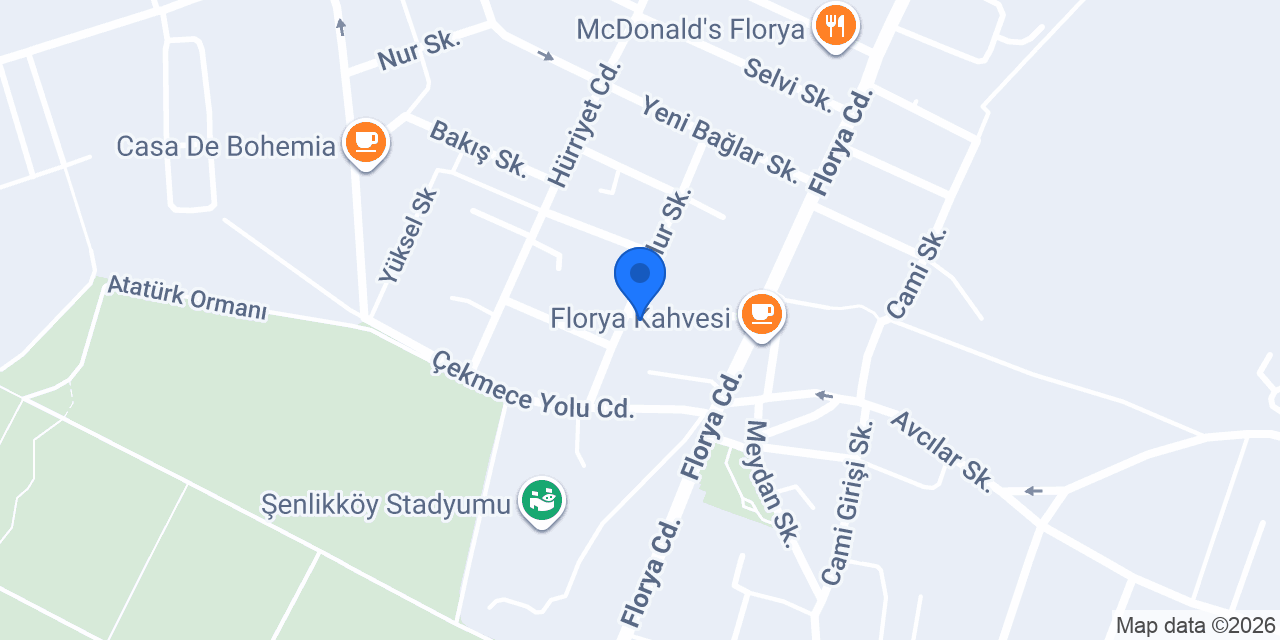 FLORYA SEVİNÇ VİP konumu