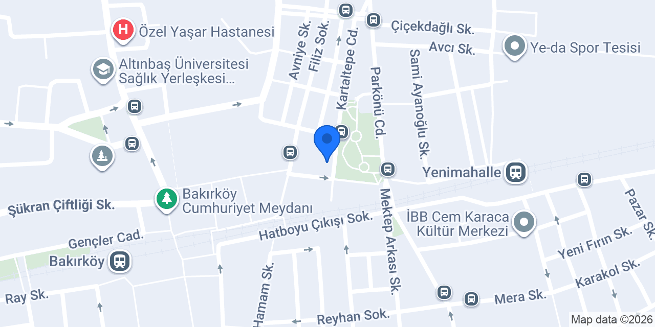Stüdyo Maker konumu