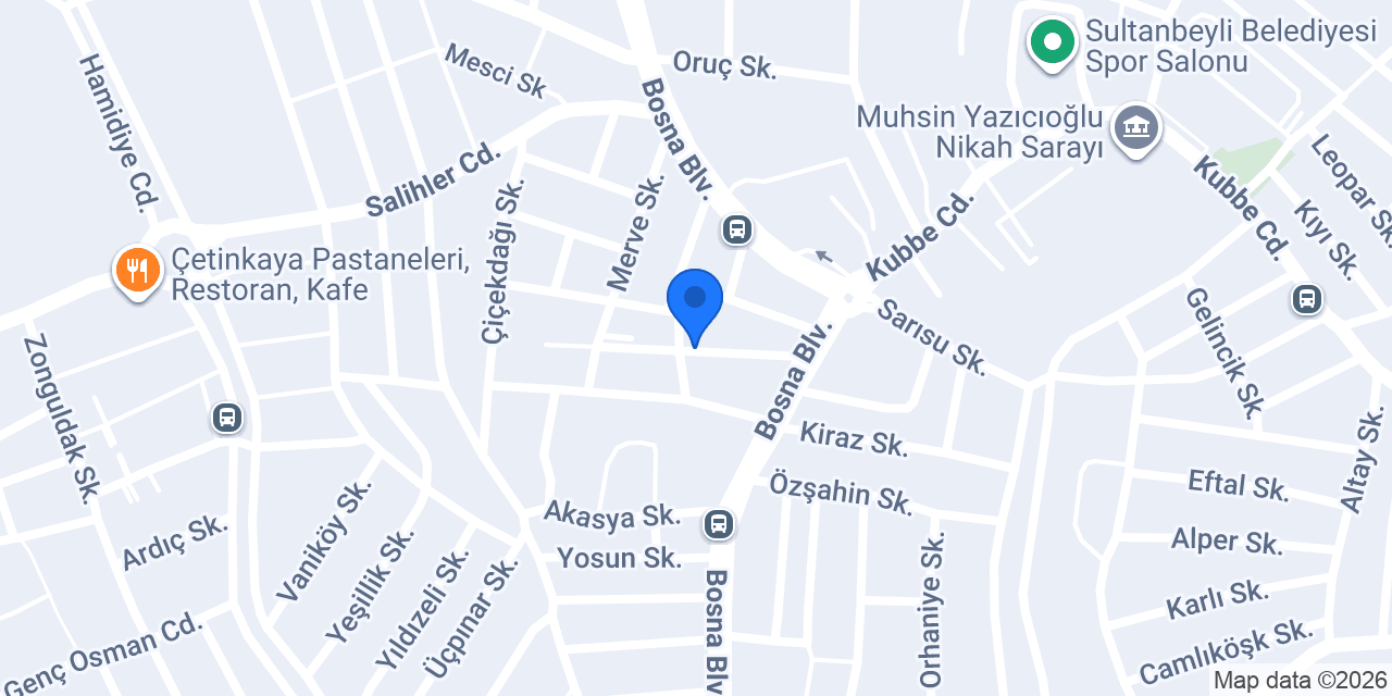 Çicek Bahçesi Anaokulu konumu
