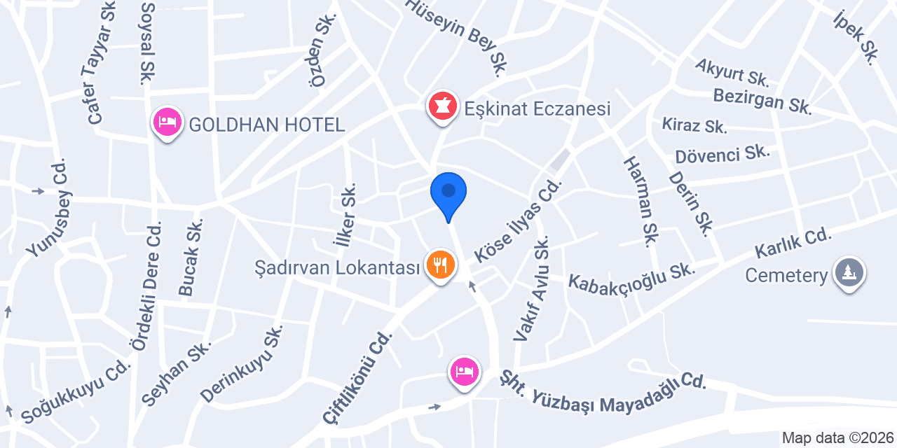 TEKİRDAĞ YÜCEL KIRTASİYE konumu