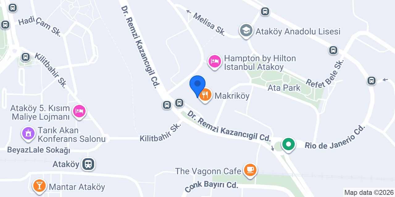 Ataköy ET (Aile Kasabınız) konumu