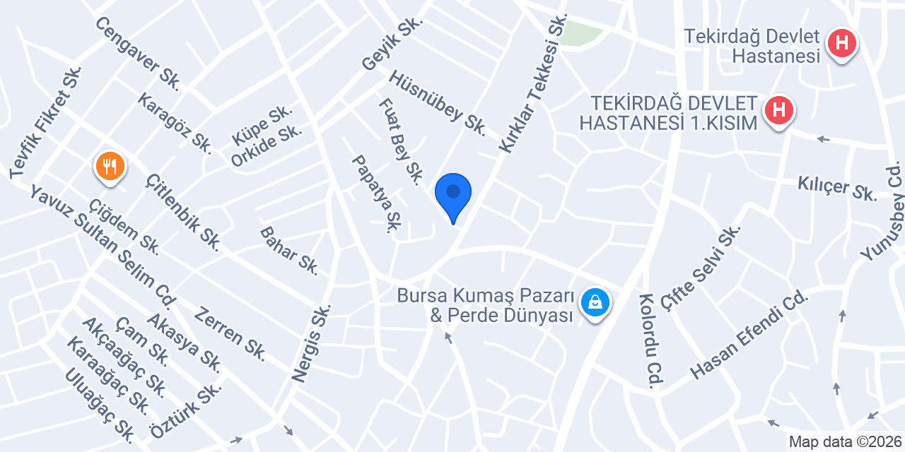 Akata Gıda konumu