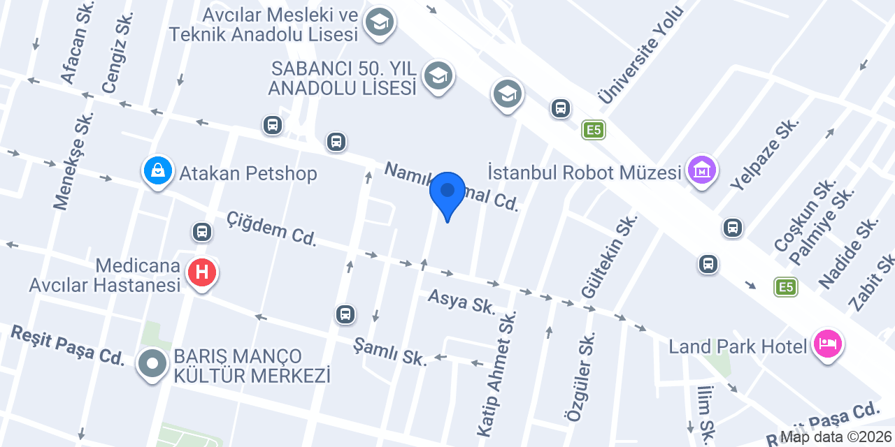 Bertan Erdin Hair Studio konumu