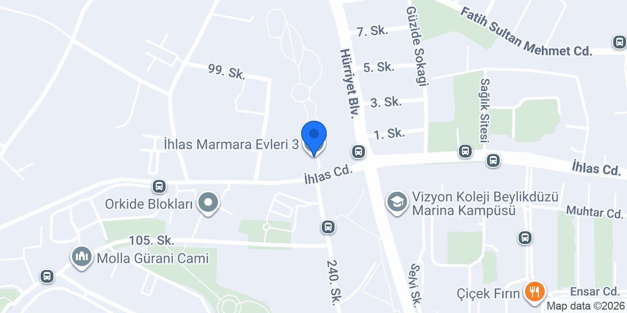 İhlas Marmara Evleri 3 konumu