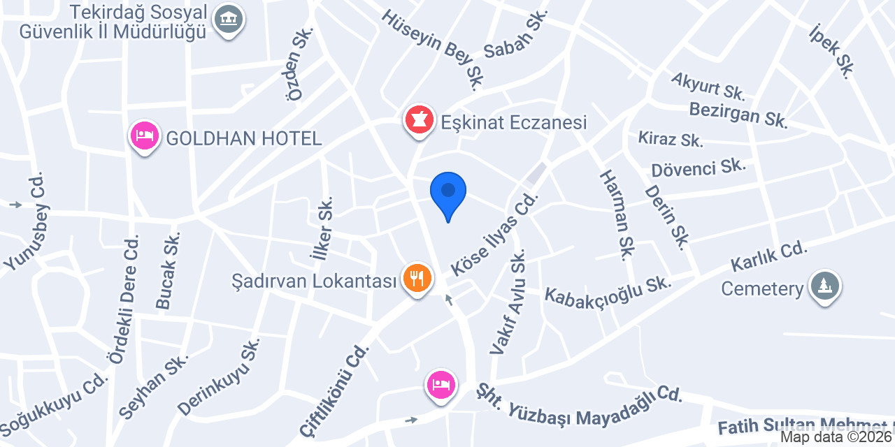 Hacı İlbey Ortaokulu konumu