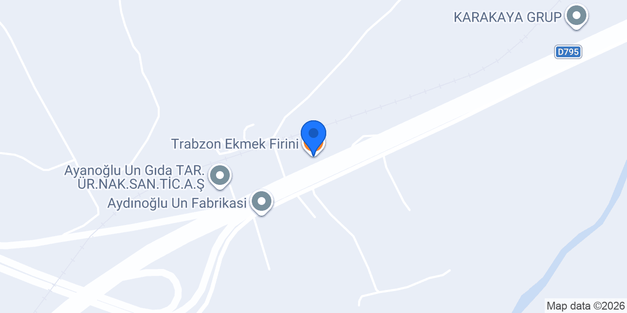 Trabzon Ekmek Firini konumu