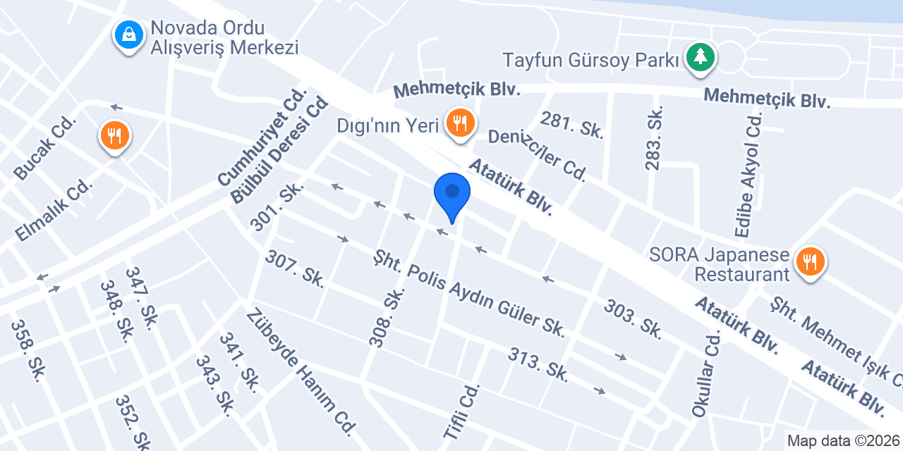 Odak Yapı konumu
