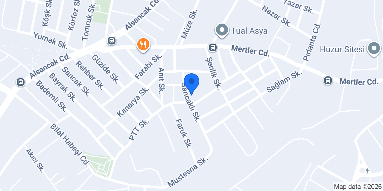 DipOda Depolama Sancaktepe Tesisi konumu