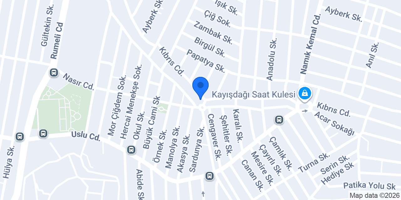 Lastik Tamircisi Kayışdağı konumu
