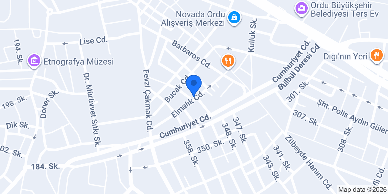 Emeğim Hobi Evi konumu
