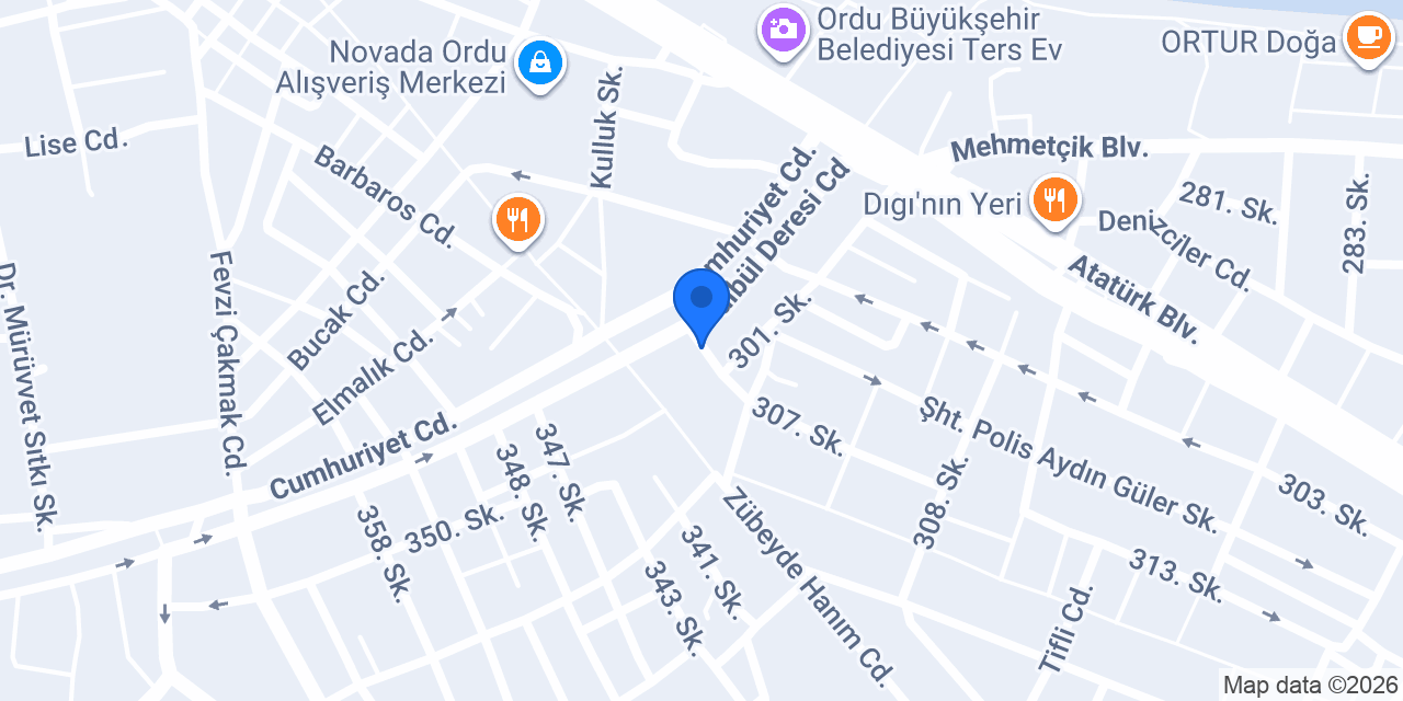 Florya Masaj Salonu konumu