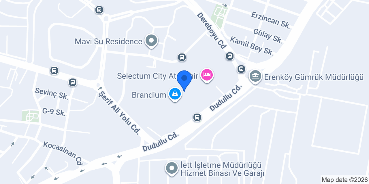 Özdilek Ev Tekstili konumu