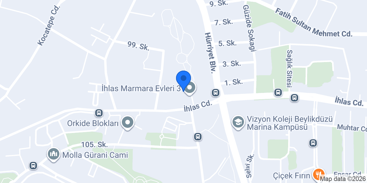 Vinograd Gıda konumu